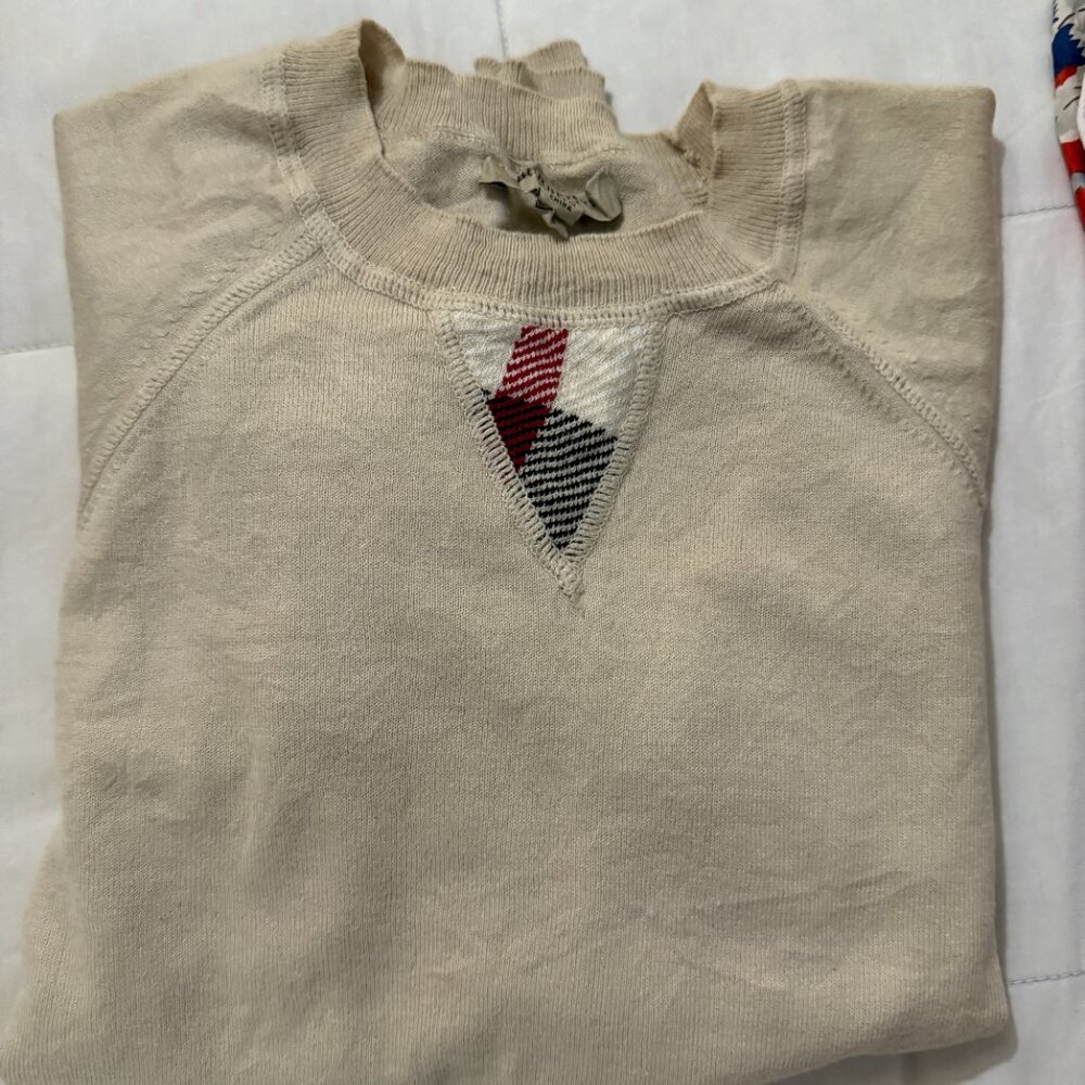burberry small cotton nova check heritage all season sweater